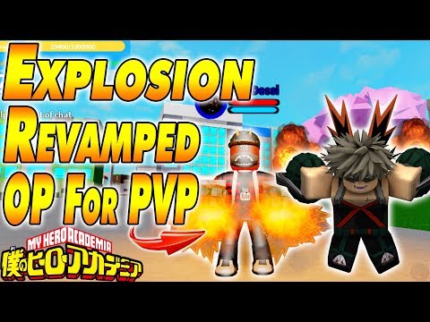 New Explosion Revamp Is Op For Pvp Boku No Roblox Remastered Youtube - boku no roblox remastered codes like 270k