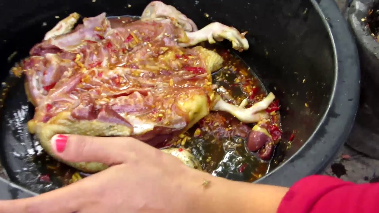 Photo Tips for Making Fried Duck with Geen Chili Sauce Lubuklinggau