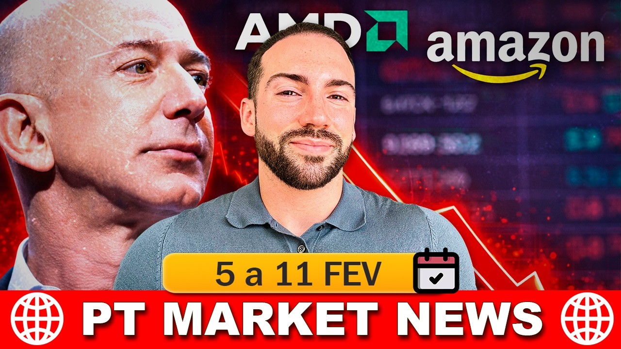 AMD e AMAZON CAEM!! 📉 Setor TECH a desiludir… (PT Market News)