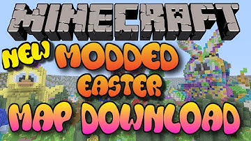 Minecraft: Xbox 360/One/PS3/PS4 - MODDED EASTER EGG ITEM HUNT MAP W/DOWNLOAD
