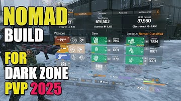 Nomad Dark Zone PVP Build 2025 - The Division 1 Dark Zone PVP | 8.9K Stamina Nomad | PC 2025 1.8.4.