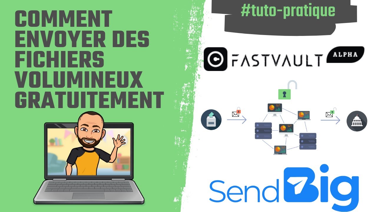 Comment envoyer des fichiers volumineux par mail gratuitement - YouTube