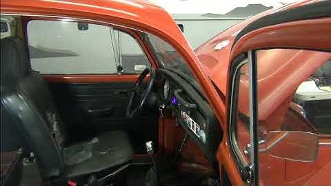 VW Bug EV Conversion - Last overview before completion.  The Orange Beetle Project Part 7