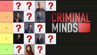 Criminal Minds Character Tier List