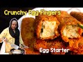 Crunchy Egg Fingers Recipe | Egg Starter For Kids | Egg Snacks Recipe | Street Food Zaika