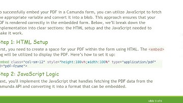 How to Display PDF in Camunda Embedded Form