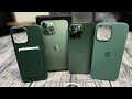 iPhone 13 Pro Max Alpine Green - Unboxing and Official Apple Cases