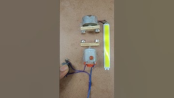 New power transfer project • Dc motor and magnet | #shorts #motor #magnet