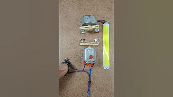 New power transfer project • Dc motor and magnet | #shorts #motor #magnet