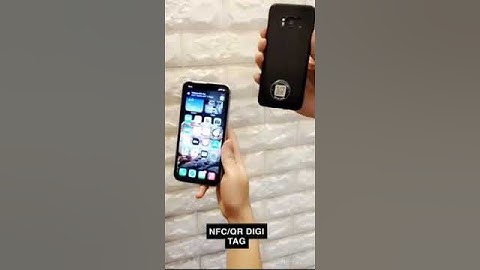 NFC Tap Or Scan | Digital Business Card | DigiTAG | Standee