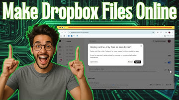 How To Make Dropbox Files Online Only | Free Up Local Storage (2025)