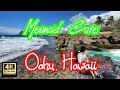 Mermaid Caves, Nanakuli Beach Park | Oahu, Hawaii | Virtual Tour [4K 60fps]| Relaxation Beach Walk.