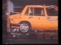 Volvo - making cars safer - crash test commercial 1986