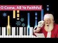 O Come, All Ye Faithful - Piano Tutorial - How to play O Come, All Ye Faithful