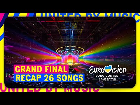 Eurovision 2023 - Grand Final - Official Running Order - Recap Of All The Songs