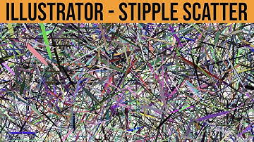Stipple Plugin Scatter Effect And Randomino In Illustrator | How To Tutorial | Graphicxtras