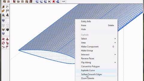 Google Sketchup aircraft wing tutorial pt 1 of 2