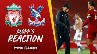 Listen to the reds boss reflect on his side's excellent display and
result against eagles at anfield.enjoy more content get exclusive
perks in our li...