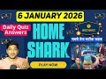 Biz Quiz 6 January 2026 | Shark Tank India Season 5 Live Play along Answers | Biz Quiz Answer Today