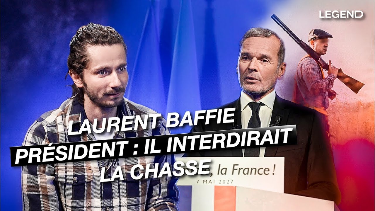 Laurent Baffie veut interdire la chasse