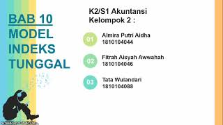 TEORI PASMOD|| MODEL INDEKS TUNGGAL