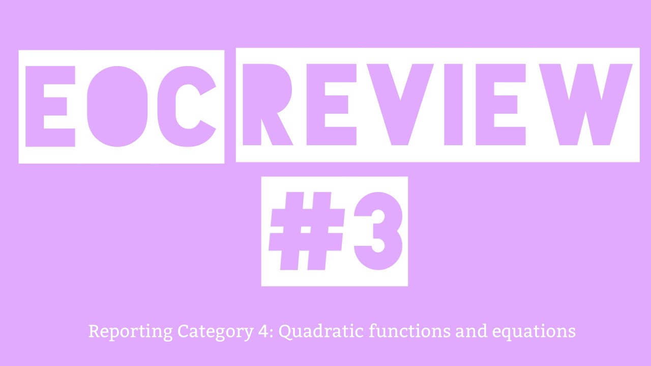 EOC Review #3 