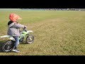 Xtm pro rider 500w 36v electric dirt bike  conor tries speed 3