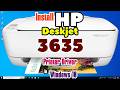 How to Download &amp; Install HP Deskjet 3635 Printer Driver in Windows 10 PC or Laptop