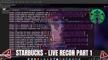 StarBucks - Live bug Bounty Hunting on Hackerone | Live Recon Part 1