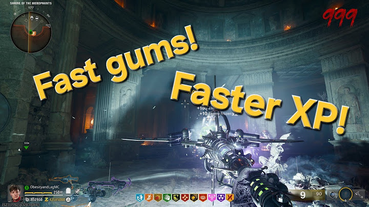 BO6 zombies best unlimited gums and xp setup