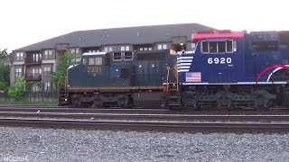 Hd Csx 7331 Leads Csx Q212-14 In Atlanta, Ga