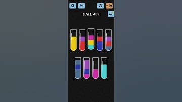 Water Color Sort Level 435 Walkthrough Solution iOS/Android