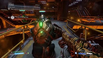 Doom Multiplayer SnapMap Live Commentary - "Q-13: Geothermal Hell"