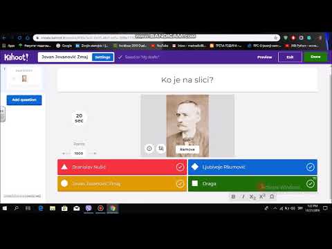 Kviz u Kahoot-u