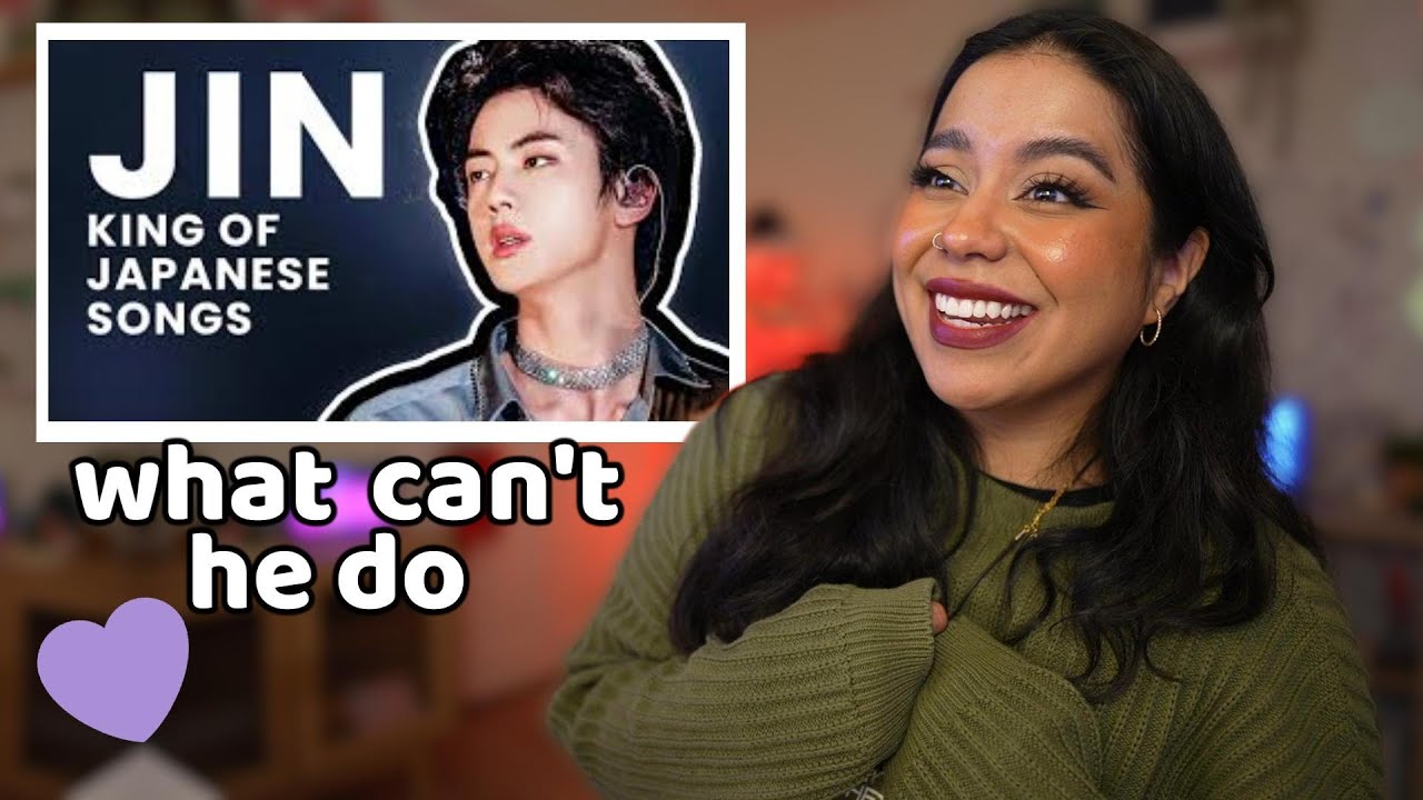 jin, the king of japanese songs...SO breathtaking💜JIN BIAS REACTS!