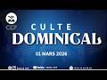 CULTE DOMINICAL | APÔTRE Evrard BABELA | 01/03/2026
