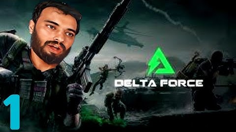 Delta force mobile:- gameplay walkthrough part 1(iOS gaming video)