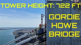 Gordie Howe International Bridge | Detroit, Michigan 4K