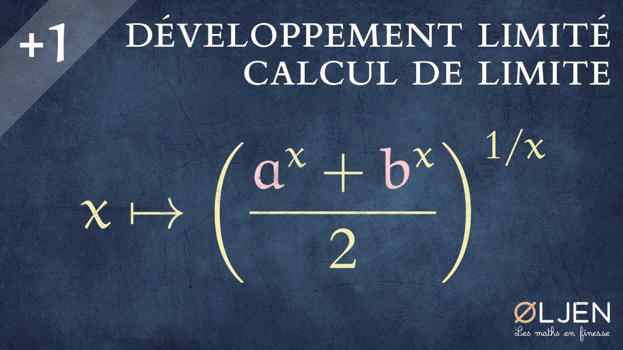 UT#22] Calcul de limite - Développement limité 