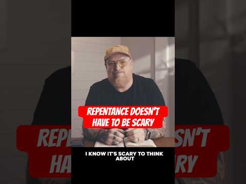 Repentance doesn’t have to be scary! #jesus #prayer #repentance #devotional #bible #faith #singer