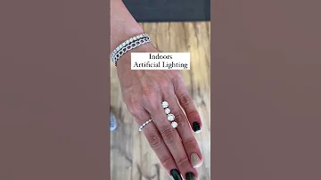 Diamond Color Comparison On Hand 