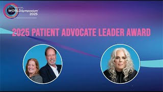 Maria Kefalas, Dean and Teryn Suhr receive the 2025 Patient Advocate Leader Awards