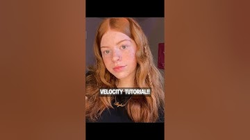 velocity tutorial!! lmk if u have any questions