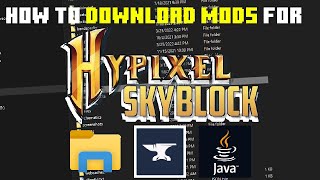 How To Download And Play Mods On Forge- Hypixel Skyblock (+3 Inportant mods)