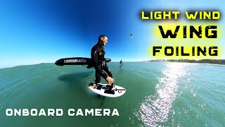 Light Wind Session | WING FOIL onboard view
