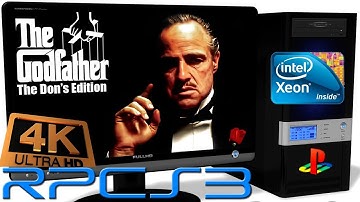 RPCS3 0.0.5 [PS3] - The Godfather: The Dons Edition [Ingame] New RSX. Async Shaders. Vulkan api #1