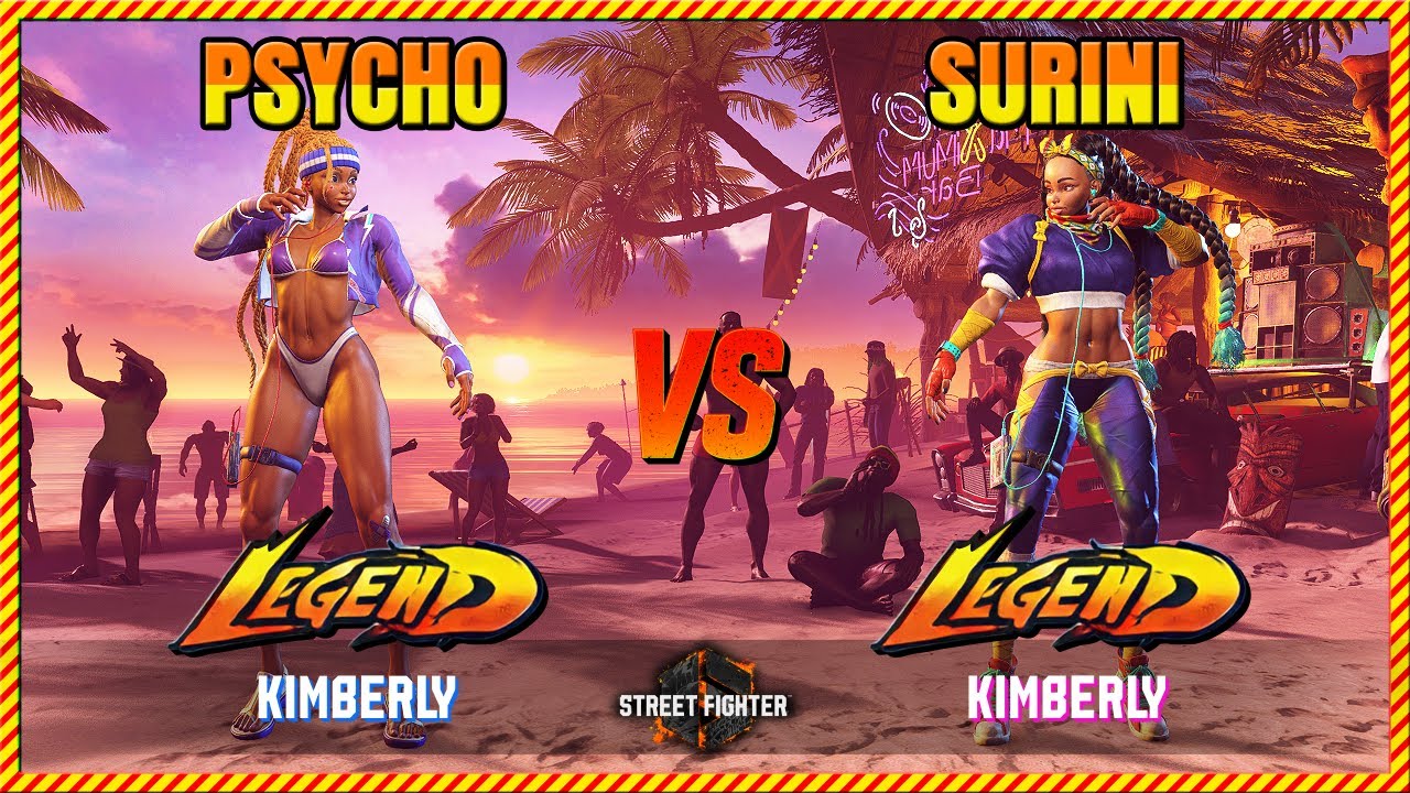 STREET FIGHTER 6 ▰ PSYCHO (Kimberly) vs SURINI (Kimberly) SF6 High Level Gameplay