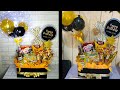 DIY Gift Basket/ Snacks Bouquet/Tutorial Gift Basket Ideas /Gift Hampers/Balloon Bucket Snack Box/
