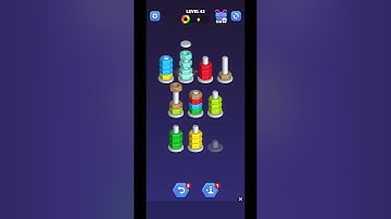 Nut Sort Level 43 #ytshorts #gaming