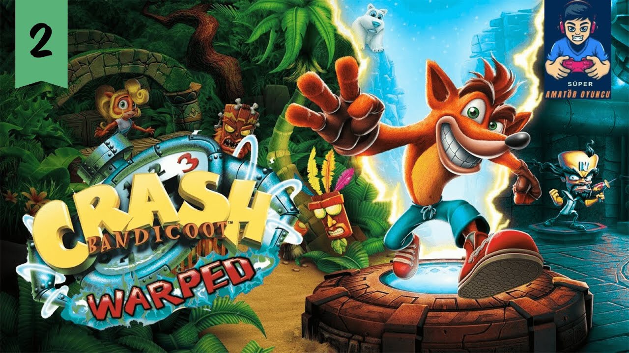 Çocukluğumuzu Hatırlatan Oyun / CRASH BANDİCOOT WARPED / 2. Bölüm